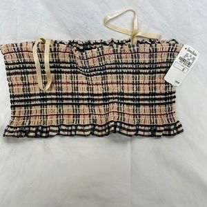 Vintage Burberry new with tags bandeau top